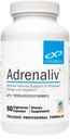XYMOGEN Adrenaliv - Adrenal Support Supplement for å fremme kroppens respons på stress, fremme energi og utholdenhet - Rhodiola Rosea, Eleuthero, Adrenal Complex, Licorice, vitamin B6 (60 kapsler)