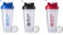 BlenderBottle 3-pakke vannflaske, blå/svart/rød