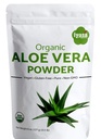 Organisk Aloe Vera pulver, Aloe Barbadensis for kjøling ansikt og hårmaske, naturlig moisturizer, en resellbal pakke 8 oz/223 Gram
