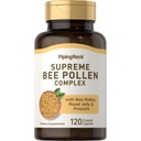 Piping Rock Bee Pollen med Royal Jelly og Propolis | 120 Caplets | Complex Supplement for kvinner og menn | Ikke-GMO, Glutenfri