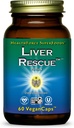 HealthForce SuperFoods Liver Rescue - Naturlig lever renser - med Melke Thistle & Dandelion Root - Glutenfri & Vegan - 60 Kapsler