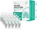 BASE LABORATORIES 3% saltløsning for nebulizermaskin ® saltløsning for isolasjon og nasal irrigasjon ® høy 3% konsentrasjon l 25 vialer 5 ml enhetsdose