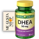 Spring Valley DHEA Tabletter, 50 mg, 50 greve Inkluderer piller Organizer