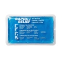 Hurtig relief Reusable Hot & Cold Gel Kompresse med kontur-Gel 5 1/4x9- tommers middels kald kompressor blå gel ispakke for skader