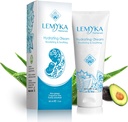 Babykrem for Eczema, psoriasis utsatt, kløende, tørr hud, organisk sotende salve, naturlig moisturizer, Paraben-fri, 2OZ
