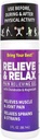Relieve & slappe av smerte relief Roll on - Ekstra styrke, rask handling, Mess-fri emne analgesisk - Soothe Sore Muscle & Joint, Rygg, Knee, Fot, hånd smerte relief - HSA/FSA kvalifisert - 3 fl. Oz, 1-pakke