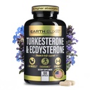 Turkesteron & Ecdysteron – naturlig testosteron støtte, 2-i-1 høy potens Turkesteron Supplement for menn og kvinner med 95% Beta ekdysteron - styrke, energi og vitalitet – 180 kapsler
