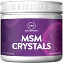 MRM Ernæring MSM Crystals ren biotilgjengelig svovelpulver for felles helse, hår, hud og negler støtte | Vegansk krystall Supplement | 200
