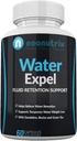 Vanntetthetspiller for kvinner og menn Bloating Relief Vann Drening Supplement All-Naturlig Herbal Supplement Ikke-GMO, GMP sertifisert 60 kapsler laget i USA av Neonutrix