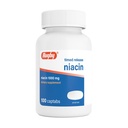 Rugby Timed-General Niacin 1000mg Kosttilskudd for voksne for energi, sirkulasjon og metabolisme støtte, 100 Captabs (pakke med 1)