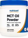 Nutricost Premium MCT olje pulver .5LBS - Best for keto, ketose og ketogene dietter - Zero Net Carbs, Non-GMO og Glutenfri