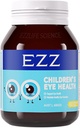 EZZ barneøyehelse, essensielle øyevitaminer Lutein og Zeaxanthin, lindring av visuelt tretthet og forbedret syn, naturlig og fri for tilsetningsmidler, 60 lett å Chew