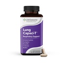 Lunge Capaci-T - Respirasjonsstøtte Supplement - CoQ10, N-Acetyl Cysteine, Boswellia, Eucalyptus, Mullein, Grønn Te, Nettle & Peppermynt - Øker oksygenkapasitet og reduserer Mucus - 90 kapsler