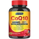 CoQ10 600 mg Softgels CoQ10 Supplement - CQ10 Coenzym-Q10 med Omega 3 & PQQ & vitamin E, CoQ10 400mg Softgels, 60 serveringer