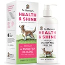 Dr. Harvey 's Health & Shine Alaskan Fish Oil Blend for hunder - støtter sunn hjerte, hjerne og øyne (16 fl oz.)