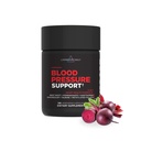 Livingood daglig blodtrykk støtte, hjerte helse supplement for menn og kvinner med beet rot, Pomegranate, Hawthorn, Magnesium & Taurine, kardiovaskulær støtte formel, vegansk, 120 kapsler