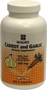 Seagate produkter Carrot og hvitløk 500 mg 300 kapsler