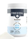 FREEDA Pure Myo-Inositol pulver – Vitamin B8 for hormon, Mood & Cellular Health – støtter fruktbarhet, fokus, energi og nervesystemfunksjon – Kosher, Vegan, Ikke-GMO, Glutenfri (16 oz)