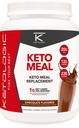 Ketologisk ketomåltid erstatning riste pulver for optimale resultater + MCT Olje + Grass-Fed Whey - perfekt formulerte makroer for ketose - 20 serveringer - sjokolade