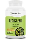 NaturligSlim naturlig soya Lecithin Granules med Choline - ren og frisk granulert Lecithin Supplement for rengjøring og kognitiv støtte - ikke-GMO Food Grade - 1 pund