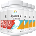 Liposomal glutation Softgels, Forbedret absorpsjon - Liposomal Levering, Aktiv Form L-Glutathion, Cellular, Immunfunksjon & Liver Detox, rik på antioksidant formel, Glutenfri, 360 Softgels