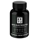 Perfekt Keto elektrolyter Kapsler, Glutenfri, Elektrolyt Supplement med magnesium, kalsium, kalium og natrium, Hydration, Energi, Recovery and Immune Support, Unflavored, 120 Serveringer