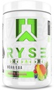 RYSE BCAA EAA pulver - Tropisk Snocone - 5g grened kjede Aminosyrer, 3g essensielle aminoer, sukkerfri elektrolytter for pre & post trening muskelgjenoppretting, Hydrasjon og styrke - 30 Services