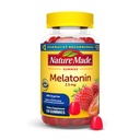 Natur laget melatonin gummier 2,5 mg, 100% narkotika gratis søvnhjelp for voksne, Melatonin Supplement 130 greve, 130 dagers forsyning