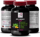 Alpha Lipoic Acid-støtte - ANTI-WRINKLE COMPLEX - Aloe Vera Leaf Fordeler, Kollagen Boost, Grønn Te Leaf Extract, Grape Seed Power, Grønn Kaffebønner Fordeler, Hyaluronsyre 1 Flaske 60 Caps