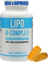 Lipo BC, Lipo B-Complex 120 tabletter - Forbedret, samme pålitelige Lipo BC formulering Minus Harsh belegg ingredienser - renere ingredienser for optimale resultater. Legere legemidler