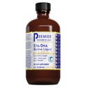 Premier Research Labs EPA / DHA Marine Liquid - Omega 3 Fish Oil Liquid, Omega 3 Liquid Fish Oil Supplement for voksne, felles, hjerte, og hjerne helse støtte - 8 Fl Oz Flaske