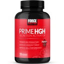 FORCE FACTOR Prime HGH Secretion Activator Supplement for menn med L-Arginin og L-Glutamin til å trigger HGH produksjon, økt trening styrke, og forbedre atletisk ytelse, 150 kapsler