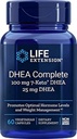 Livsforlengelse DHEA Complete, 100 mg 7-Keto DHEA, 25 mg DHEA, 60 kapsler