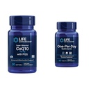 Livsforlengelse Super Ubiquinol CoQ10 med PQQ, CoQ10, PQQ, shilajit, hjertehelse og én-per-dag multivitamin - pakket med over 25 vitaminer, mineraler og planteekstrakter