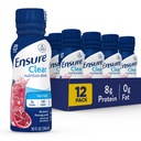 Sikre flytende klar ernæringsdrikk, 0g fett, 8g protein, blåbær Pomegranat, 10 Fl Oz (pakke med 12), flaske, glutenfri