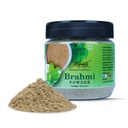 100% naturlig brahmi pulver | (100 gms) ren Bacopa Monnieri pulver herbal Supplement | Brahmi pulver for hårvekst | Bacopa pulver Ayurvedic støtte for Sunt hår | Herbal hårblanding
