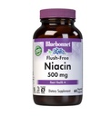 Blåbonnet Ernæring Flush-Free Niacin 500mg, for næringsrik kardiovaskulær støtte*, soya-fri, Glutenfri, Ikke-GMO, Kosher Certified, Dairy-Free, Vegan, 60 Grønnsaker Kapsler, 60 Serveringer