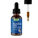 Dyr Essentials Tranquility Blend for hunder & katter - beroligende kosttilskudd, Valerian Root, flytende dråper, Herbal Formula - 1 Fl Oz