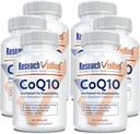 Forskning Bekreftet CoQ10-100% Ren ekstra styrke 300mg CoQ10 - forbedret absorpsjon og biotilgjengelighet med Bioperin - Økt antioksidant nivå, forbedre kardiovaskulær helse, 360 vegansk kapsler