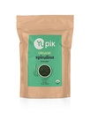 Yupik Organic Spirulina Powder 8,8 oz, USDA Certified, Ikke-GMO, Kosher, Glutenfri, Vegansk, Høyt i Protein, Jern og Antioksidanter, Supermat for smoothies, Skaker & Baking