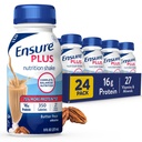 Sikre Plus Smør Pecan ernæringshake | Måltid erstatningshake | Klar til å drikke | 16g Protein og 27 vitaminer og mineraler | 8 fl oz - 24 Pack