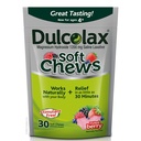 Dulcolax Myke Chews Saline Laxativ Blandet Berry (60ct & 30ct) 1200 mg Magnesium Hydroxide Gentle Acceleration Relief
