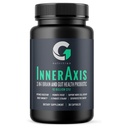 InnerAxis 2-i-1 Hjerne og Gut Helse Probiotic, 10 milliarder CFU, 8 Symbiotiske Strains for Gut, Psykobiotika, Mood og Brain Support, Acidophilus Probiotic for kvinner og menn, 30 Serveringer