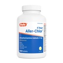 Rugby 4 time Aller-klor - Klorfeniramin Maleat 4 mg - Antihistamin - 1000 tabletter (1 pakke)