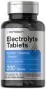 Horbäach Electrolyte Tabletter | 200 greve | Vegetarisk | Keto-vennlig | Ikke-GMO, og Glutenfri Hydration Supplement
