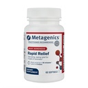 Metagenics Rapid Relief - Herbal Softgel med gurkemeie og boswellia - støtter rask relief for muskler, rygg & felles descomfort* - Drug-free, non-GMO, Glutenfri - GMP-sertifisert fasilitet - 60 Softgels