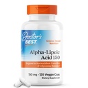 Doktorens beste Alpha-Lipoic Acid 150, hjelper støtte glucosemetabolisme og regenerere antioksidanter* Ikke-GMO, Glutenfri, Vegan, Soya Gratis, 150 mg, 120 Veggie Caps