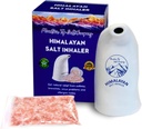 Keramisk Himalayan salt inhaler med Himalayan rosa krystall salt – Flott for allergi, astma relief og andre pusteforhold – håndholdte og bærbare