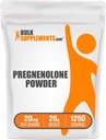 BulkSupplements.com Pregnolone pulver - Næringstilskudd, Pregnolone 20 mg - Ren & Glutenfri, 20 mg per servering, 25 g (0,88 oz) (pakke av 1)