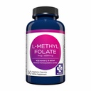 MD Life L Metylfolat 1 mg - Professional-Grade Active Metylfolat Supplement - Maks potens MTHFR Kosttilskudd - L metylfolat 1 mg 60 kapsler - essensielle aminosyrer